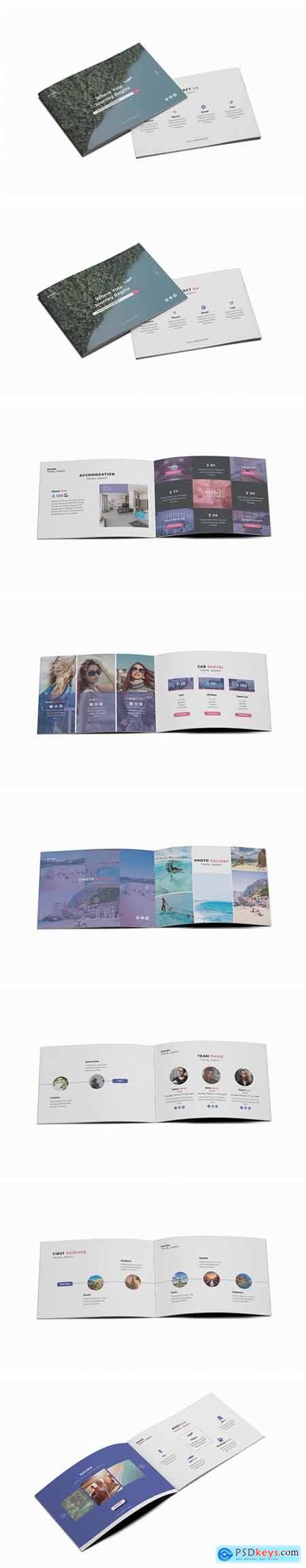 Nauna - Travel Agency A5 Brochure