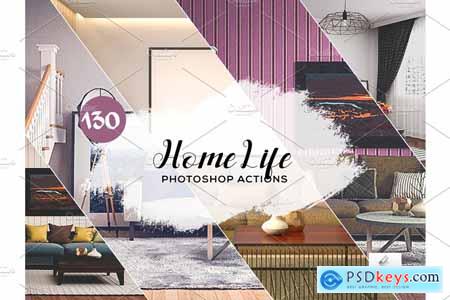 90 Home Life Photoshop Actions 3934708