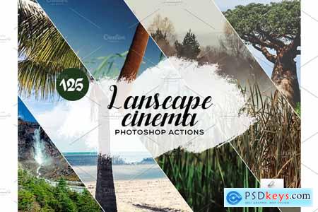 125 Landscape Cinema Photoshop Actions 3934728