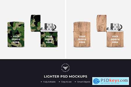 Lighter PSD Mockup