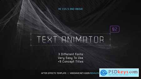 Videohive Text Animator 02 Stylish Clean Titles