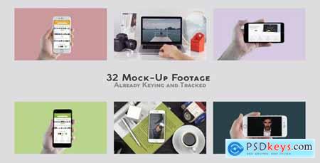 VideoHive Mock-Up Real Footage Mobile and Laptop