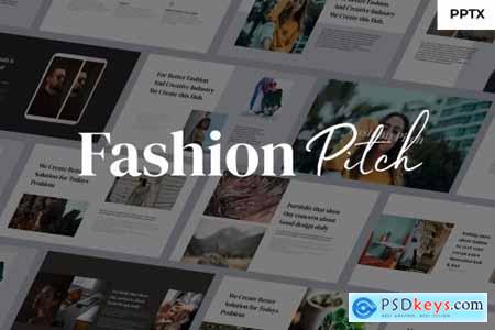 Fashion Pitch - Powerpoint, Keynote and Google Slides Templates