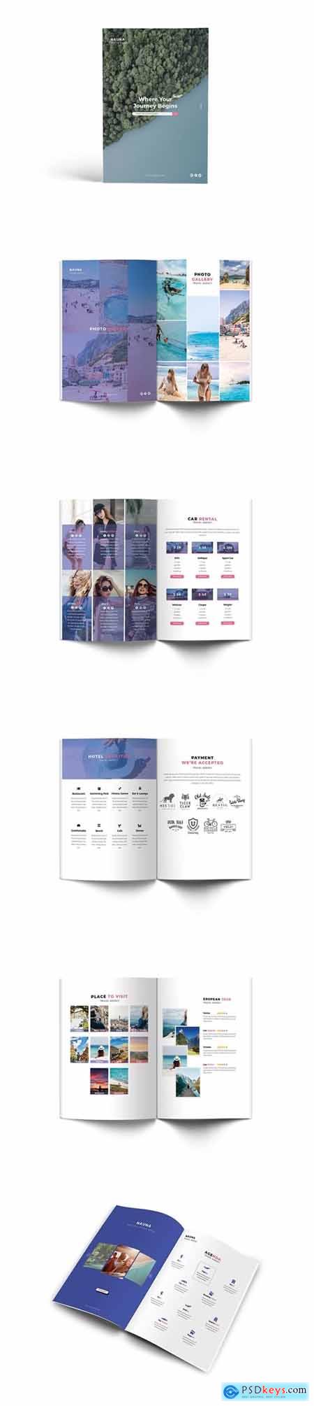 Nauna - Travel Agency A4 Brochure