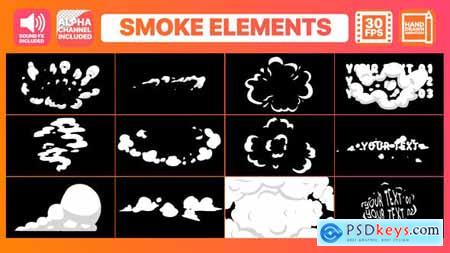 VideoHive 2D Cartoon Smoke After Effects