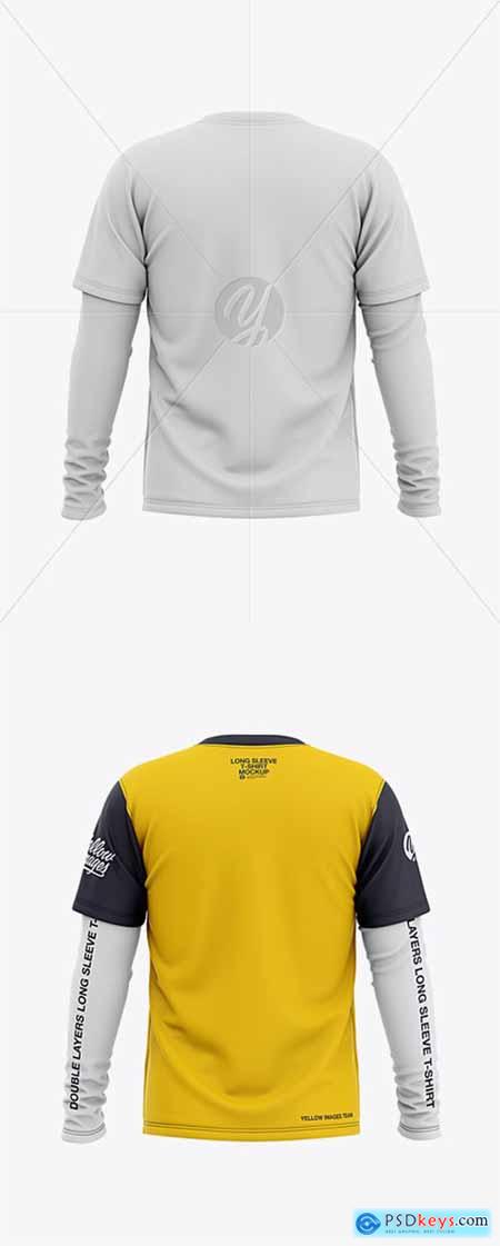 Download Get Mens Polo With Long Sleeve Mockup Half Side View ...