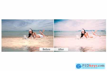 80 Dreamy Days Photoshop Action 3934403