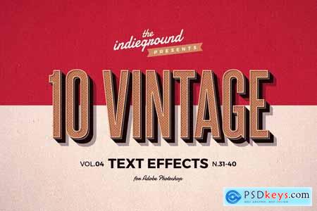 Retro Text Effects Vol.4 3950423