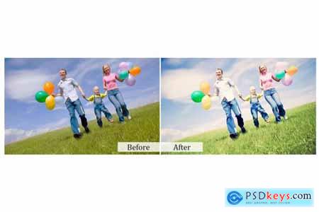 60 Family Photoshop Actions