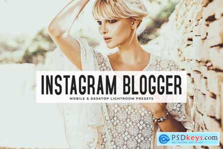 Instagram Blogger Mobile & Desktop Lightroom Presets