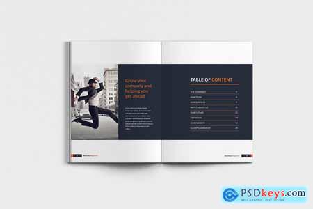 Workfice - A4 Business Brochure Template 3958741