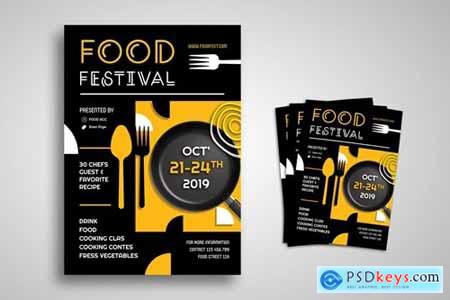 Food Festival Promo Flyer