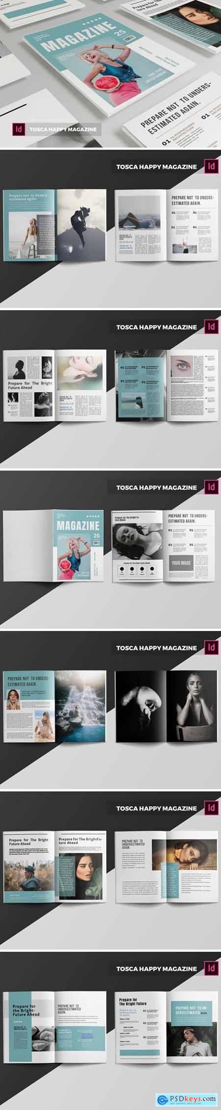 Tosca Happy Magazine Template