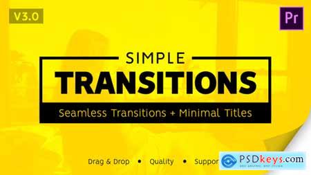 Videohive Simple Transitions v2.1 23015252