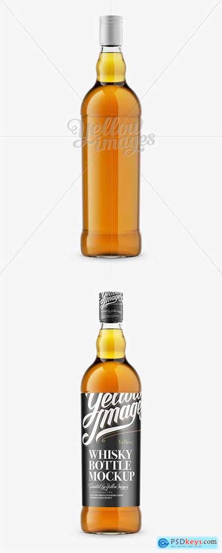 Whiskey Bottle Mockup - Front View 11699