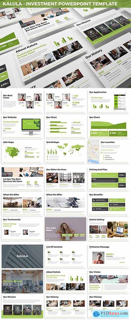 Kalula - Investment Powerpoint Template