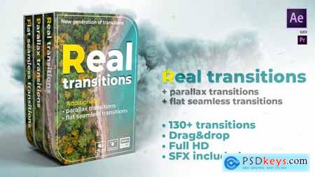 Videohive Real transitions 24054035