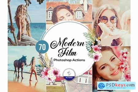 70 Modern Film Photoshop Actions 3937895