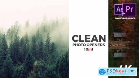 VideoHive Clean Photo Openers - Logo Reveal