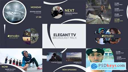 VideoHive Elegant TV - Business Broadcast Pack