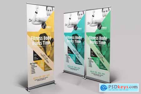 Fitness Rollup Banner
