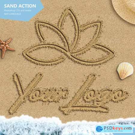 sand photoshop action free download