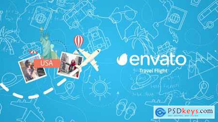 VideoHive Travel Flight Logo 24192263