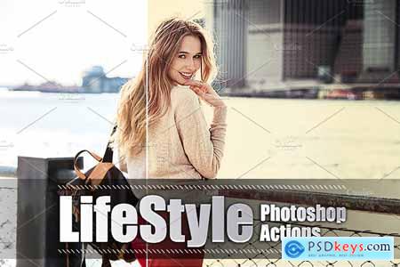 85 LifeStyle Photoshop Action 3937805