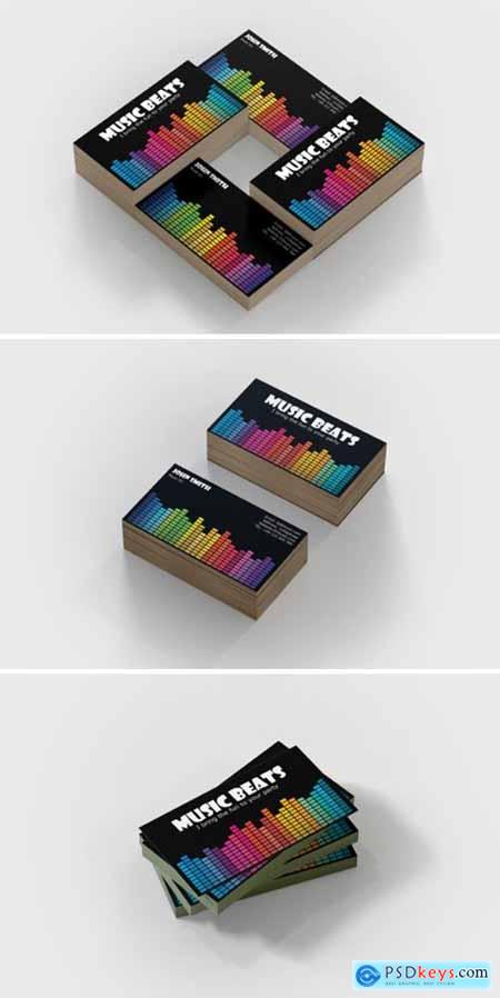 Music Business Card Template 1673898