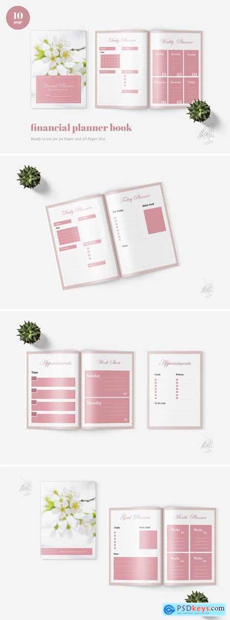 Finance Daily Planner Book 3981667