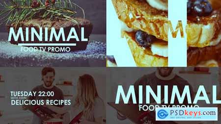 VideoHive Tv Minimal Food Promo