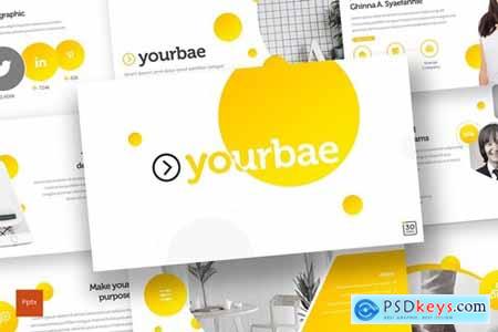Yourbae Powerpoint, Keynote and Google Slides Templates
