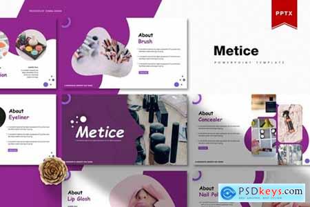 Metice Powerpoint, Keynote and Google Slides Templates
