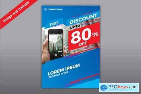 Flyer Product Template Design, 80 % off 1666690
