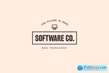Software & Technology Modern Logo