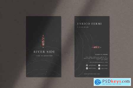 River Side Business Card