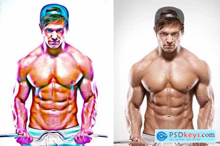 Digital Painting Photoshop Action 3969610 » Free Download Photoshop