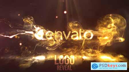VideoHive Gold Fluid Flame Reveal 24209918