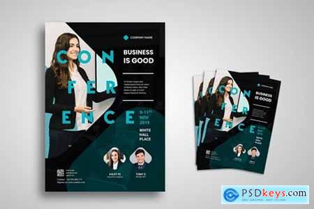 Conference Flyer Promo Template 5Z7FLPW