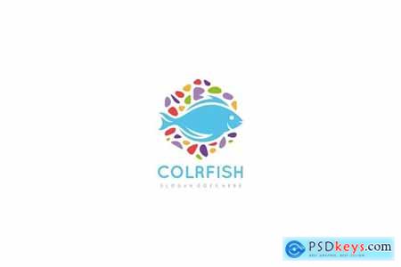Colorful Fish Logo