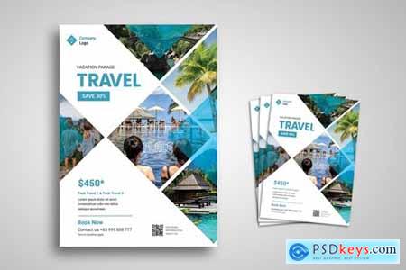 Travel Flyer Promo Template » Free Download Photoshop Vector Stock