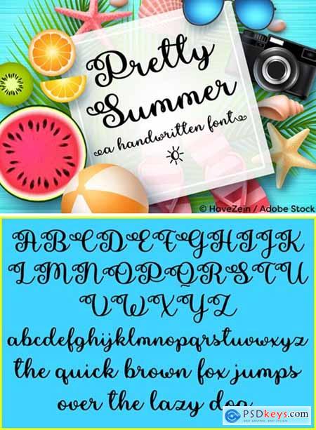 Pretty Summer Font