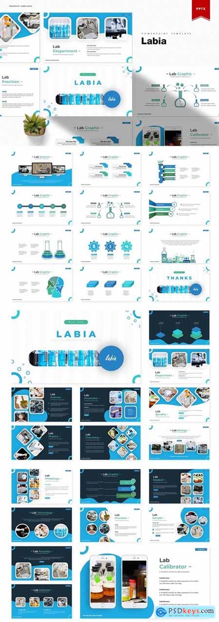 Labia Powerpoint, Keynote and Google Slides Templates