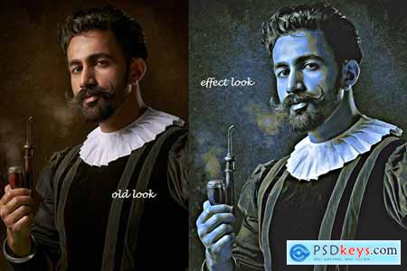 Fantasy Painting Photoshop Action 3864475