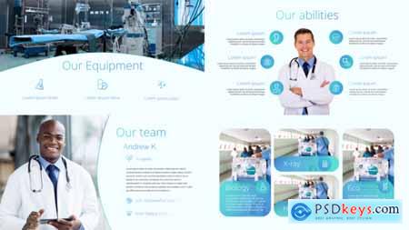 VideoHive Medical Center Presentation + 50 Animated Icons