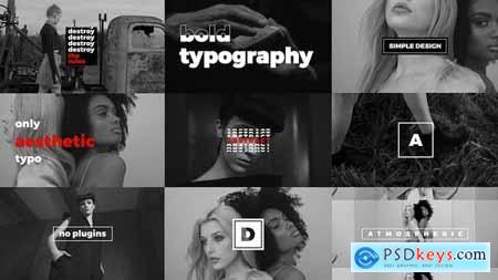 VideoHive Modern Stomp Opener Dynamic Typograph Fashion Event Promo Clean Fast Intro