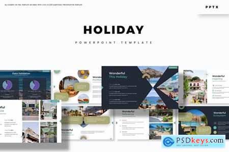 Holiday Powerpoint, Keynote and Google Slides Templates