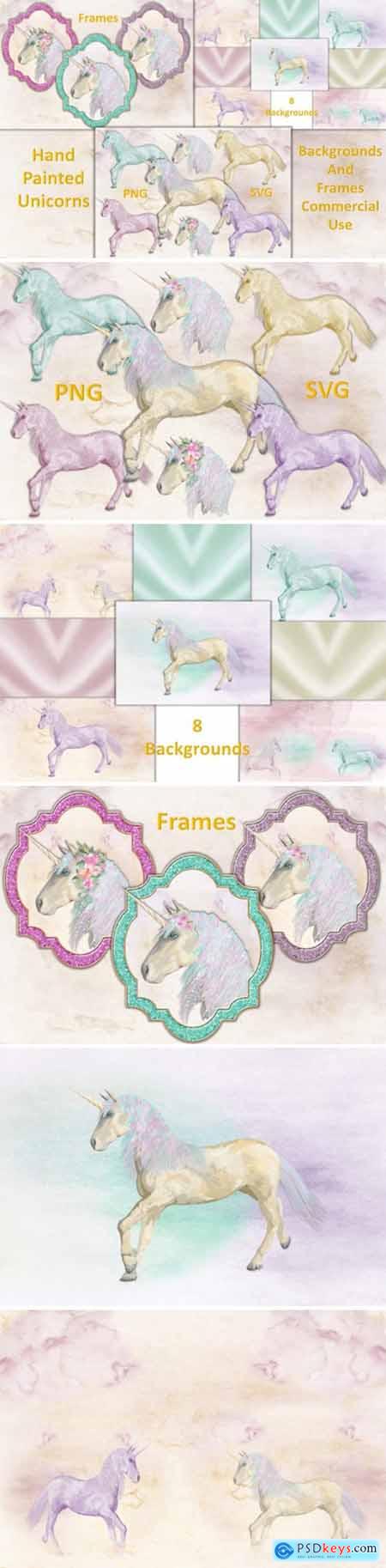 Unicorn Clipart and Backgrounds 1687023