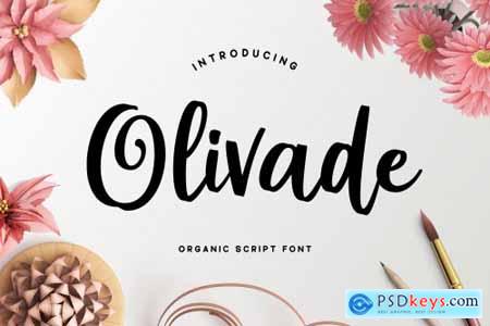 Olivade - Script Font