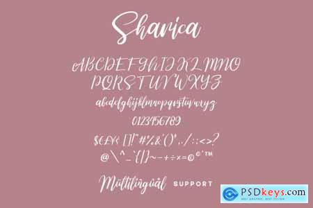 Sharica - Script Font